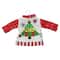 Knitted Ugly Sweater with Hanger Yarn Christmas Tree Ornament